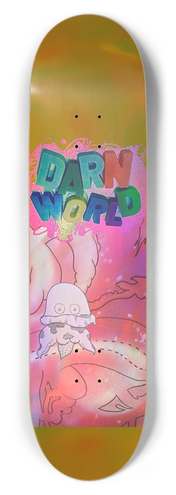 THE GUT SNUGGLER 8.5” 8-1/2 Skateboard Deck