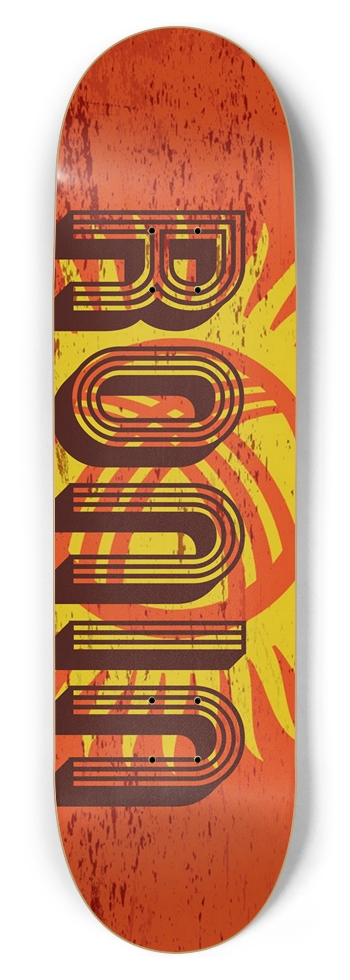 RONIN WORLDWIDE DECKS Kyrgyzstan Apex Pro Flag 8-3/4 Inch Skateboard