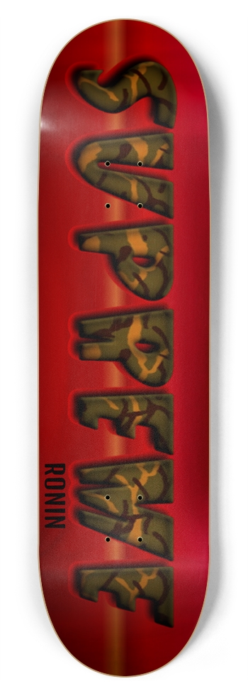 Supreme Ronin Rare Deck 8-3/4 Inch Skateboard