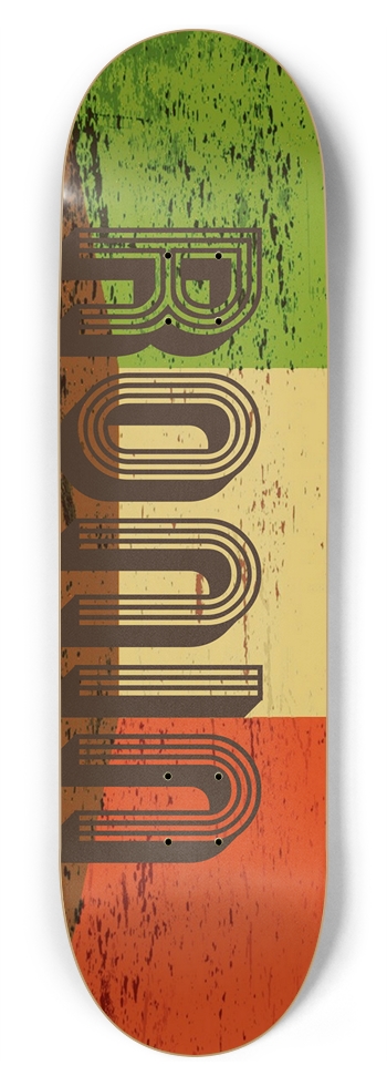 RONIN WORLDWIDE DECKS Kuwait Apex Pro Flag 8-3/4 Inch Skateboard