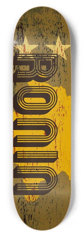 RONIN WORLDWIDE DECKS Kosovo Apex Pro Flag 8-3/4 Inch Skateboard