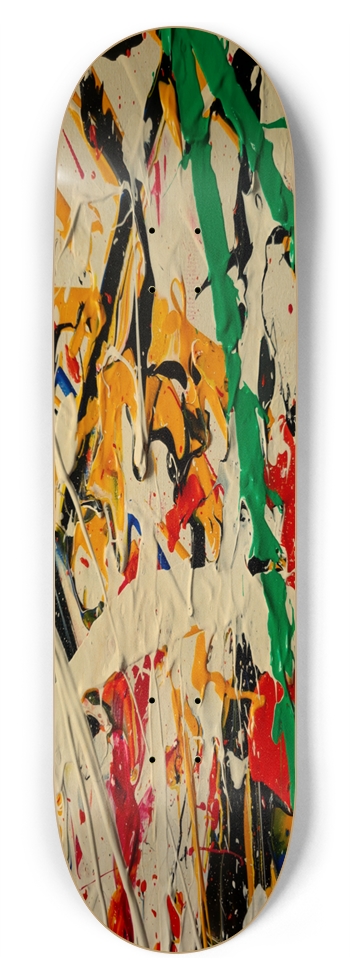 RONIN DECKS South Side Kid Graffiti Run 8-3/4 Inch Skateboard