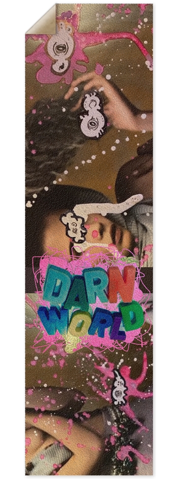 DARN COUTURE 9” grip tape 9 x 33 Inch Griptape