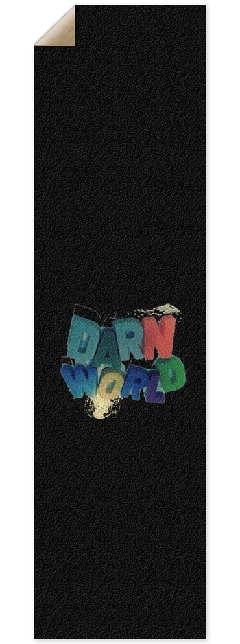 DARN WORLD LOGO grip tape
