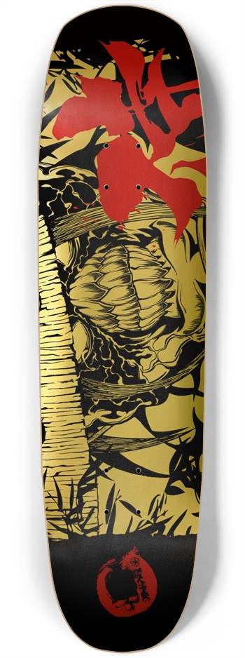 Gold Evil Shinobi Square Nose