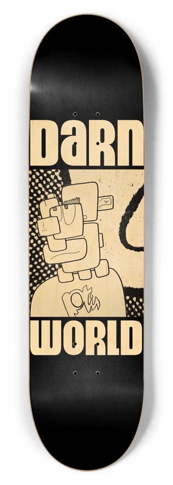 RTIS BLOCKHEAD 8.5” 8-1/2 Skateboard Deck