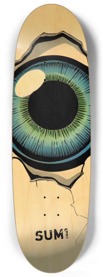 sum1sk8boards egg eye egg shape board  Egg Shape