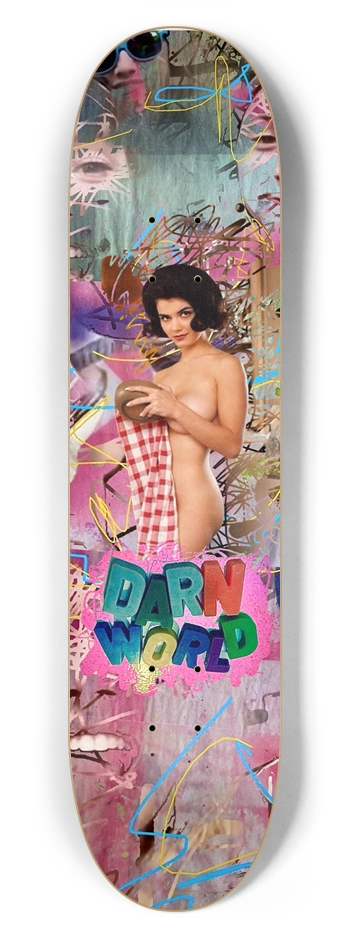 DOMESTICATED FOX 7.62” 7-5/8 Skateboard Deck