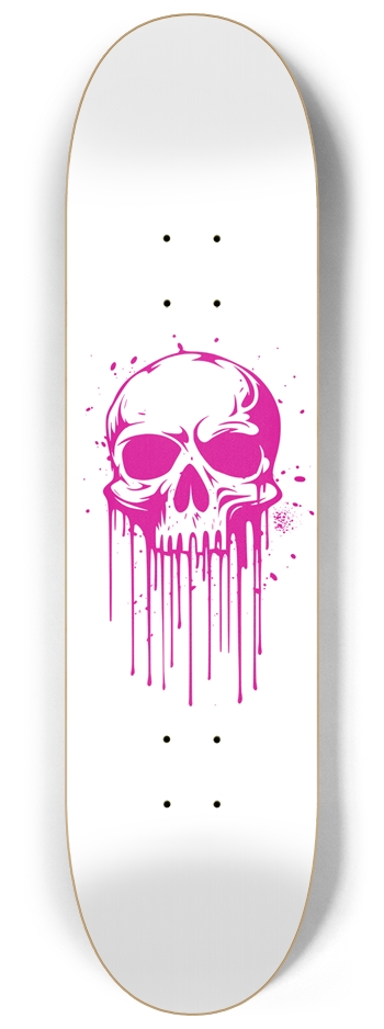 Pink Skull Drip Deck 