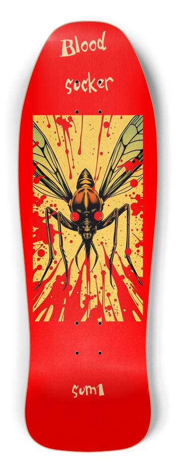 sum1sk8boards blood sucker shredder shape board  Shredder Shape