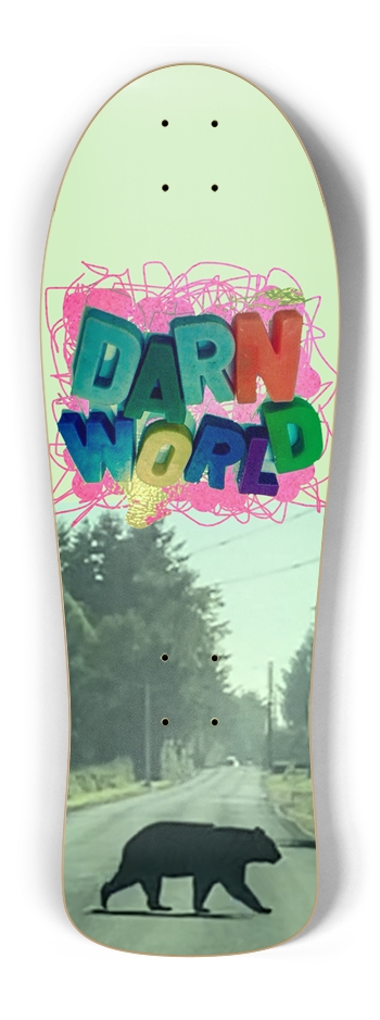 B BEAR 10.25” Glow Old School Shape