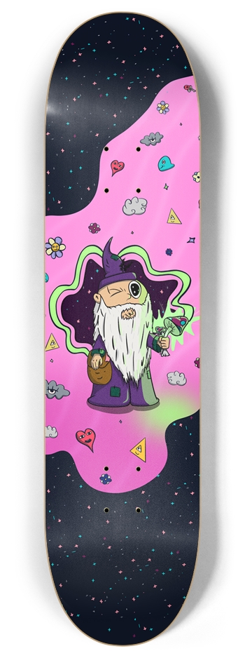 Paul the Enchanter 8 Inch Skateboard Deck