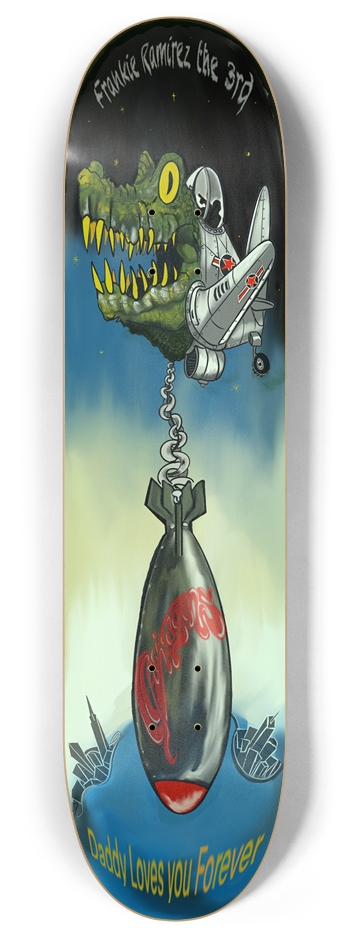 FR3 PRO 8 Inch Skateboard Deck