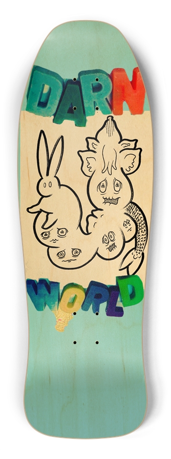 BUNNYFIN SCUTTLEBUTT 10” Shredder Shape