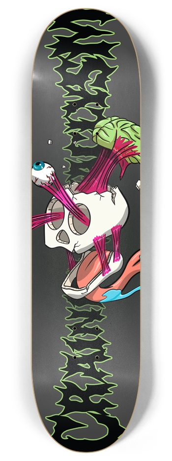 Cranial Cataclysm 2 8 Inch Skateboard Deck