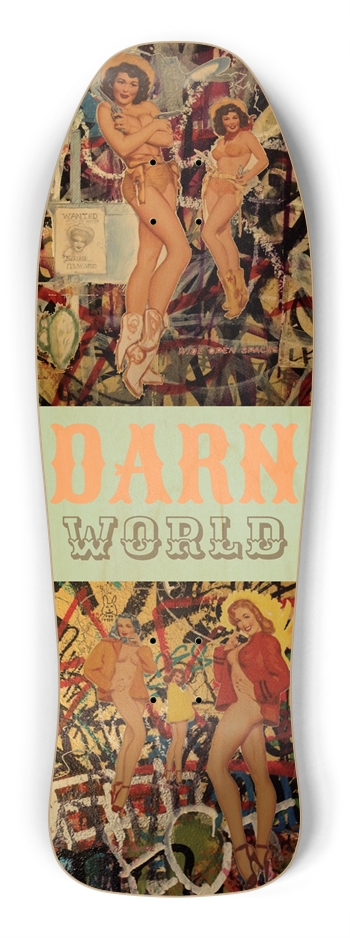 GOOD GALS GRAFFITO 10” Shredder Shape