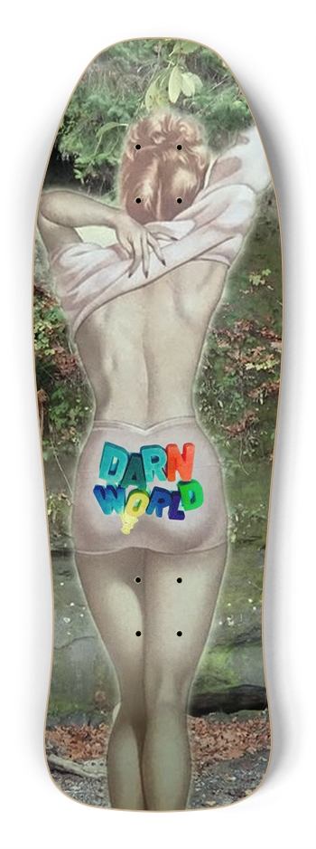 NATURE PINUP 10” Glow Shredder Shape