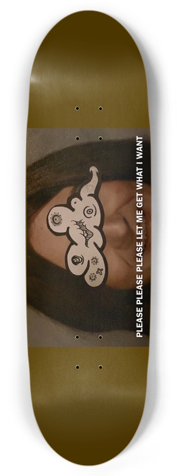 PLEASE PLEASE PLEASE 8.87” Football Shape