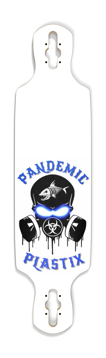 PANDEMIC PLASTIX 3 Drop Through Longboard