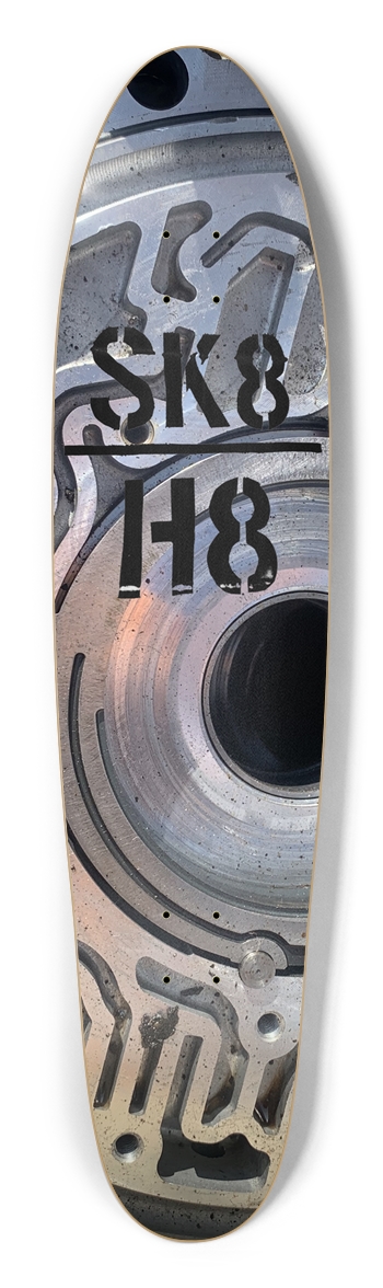 Driveline Puzzle Longboard Shape