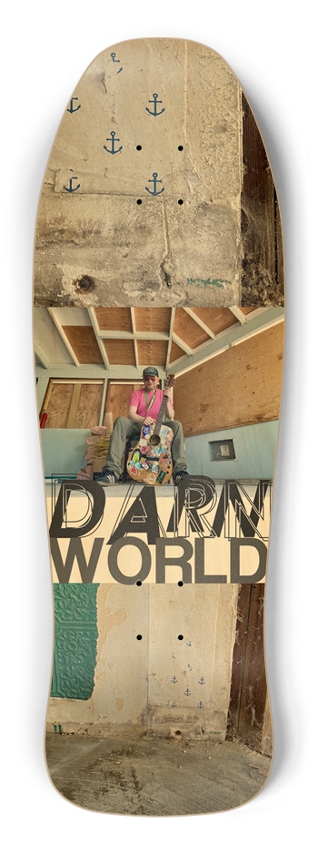 BRIAN KRUSE - So Sadly Fucked 10” Shredder Shape