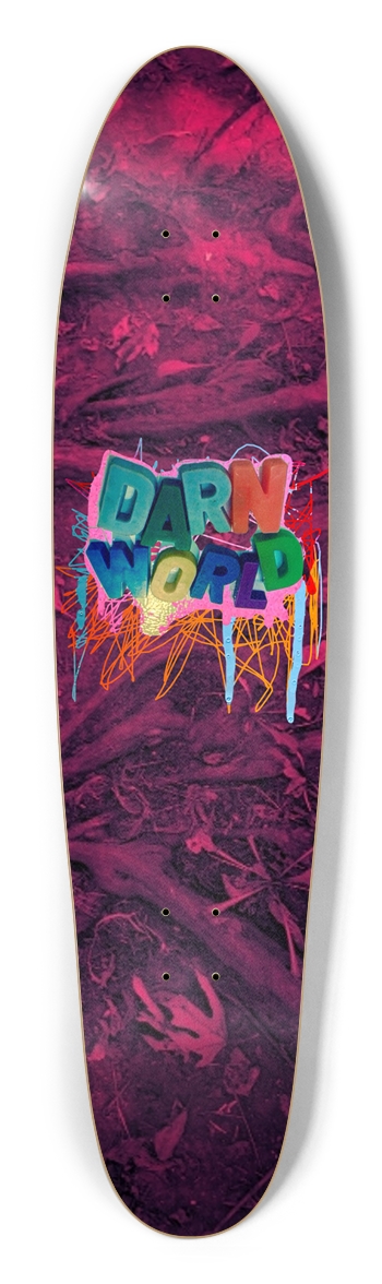 DANGER THINGS 9.125” Longboard Shape