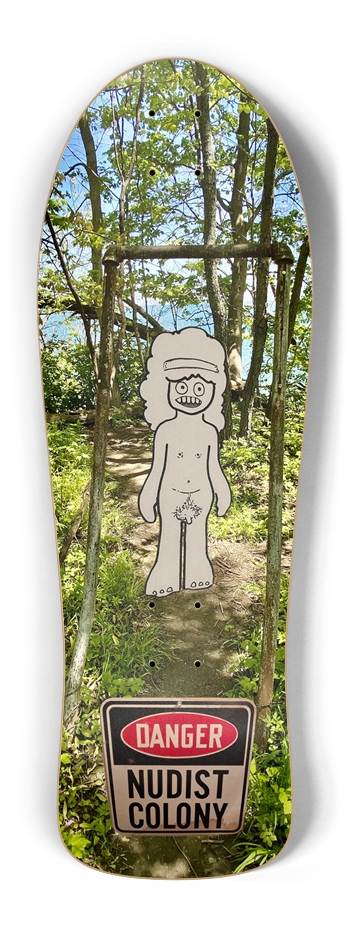 DANGER: NUDIST COLONY 10.25”