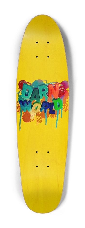 DARN WORLD power banana yellow 7.87”