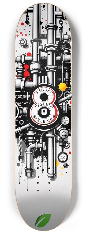 Figure 8 - 1 8-1/4 Skateboard Deck