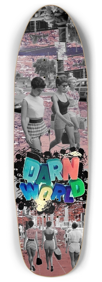 SIDEWALK SHARKS 9” Punk Nose Pool Shape