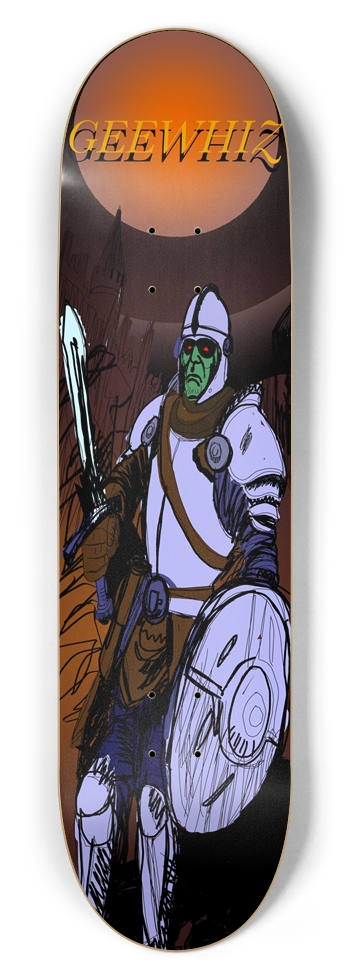 Mid Evil Knight Time 8-1/2 Skateboard Deck