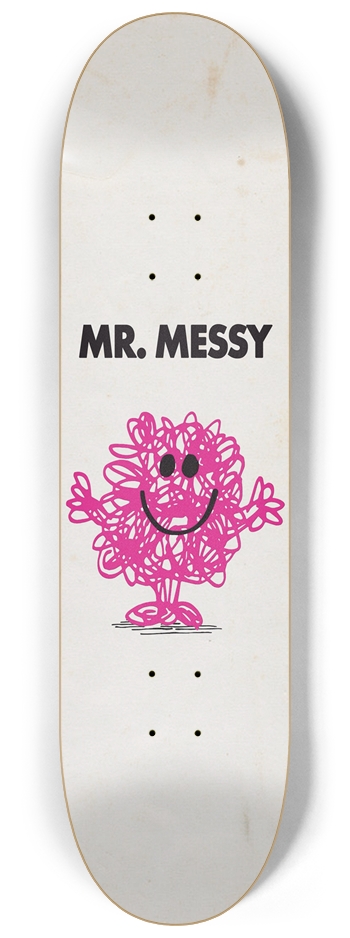 Mr. Messy 8-1/4 Skateboard Deck