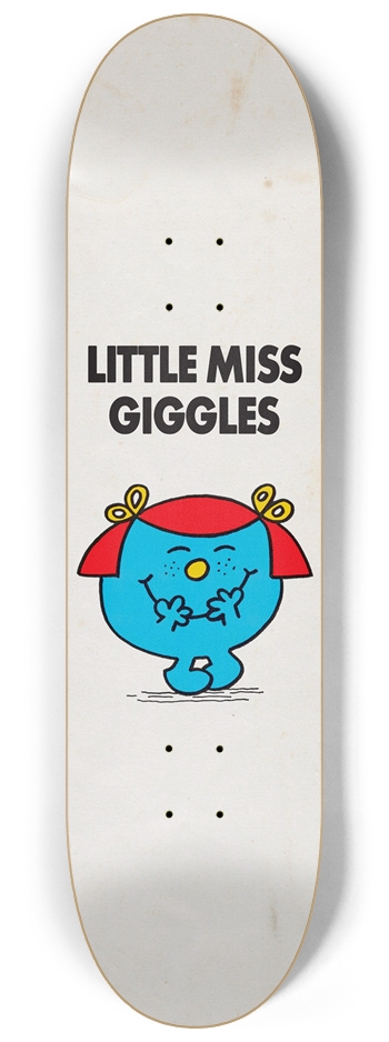 Little Miss Giggles 8-1/4 Skateboard Deck