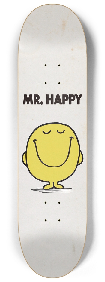 Mr. Happy 8-1/4 Skateboard Deck