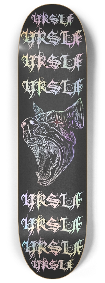 SNAPPING POINT holographic 8-1/4 Skateboard Deck