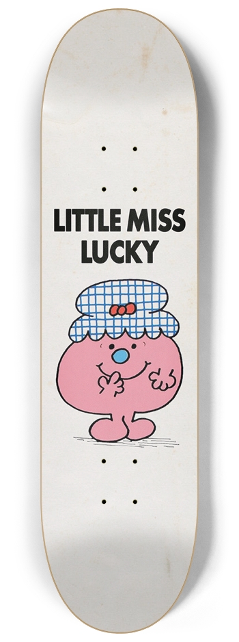 Little Miss Lucky 8-1/4 Skateboard Deck