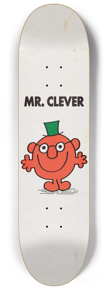 Mr. Clever 8-1/4 Skateboard Deck