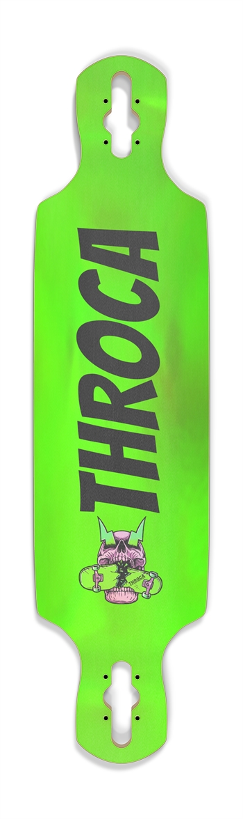 Skater Yell Drop Through Longboard