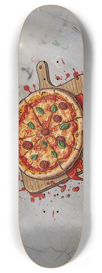 Pizza 8 Inch Skateboard Deck