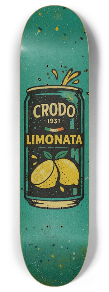Limonata Soda Can 8 Inch Skateboard Deck