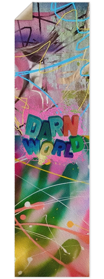 DARN WORLD 9” grip tape 9 x 33 Inch Griptape