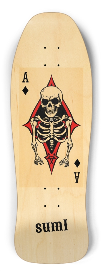 sum1sk8boards natural anarchy ace shredder shape board Shredder Shape