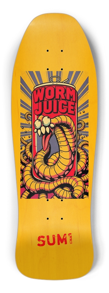 sum1sk8boards worm juice shredder shape board Shredder Shape