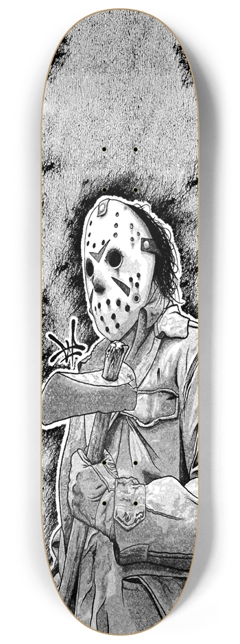 Jason’s Axe 8-1/4 Skateboard Deck