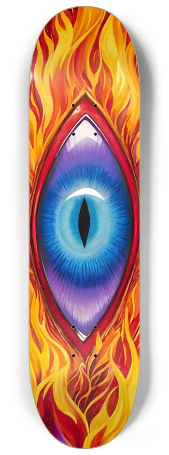 BALZER VIOLET FLAME DECK 02 8-1/4 Skateboard Deck
