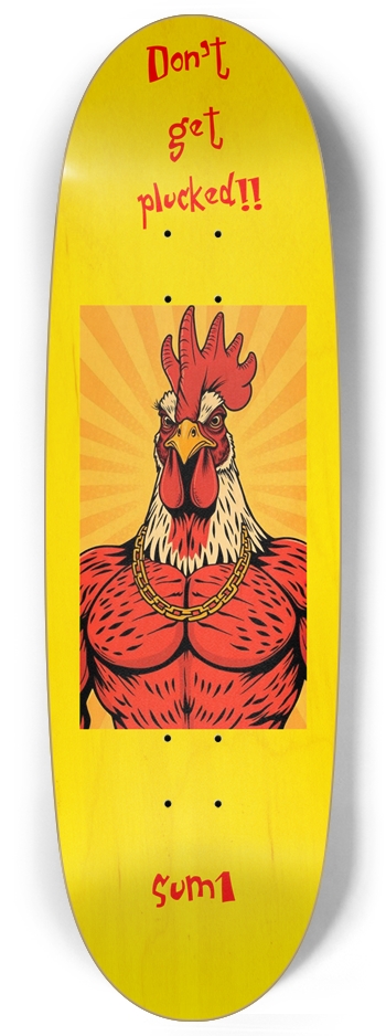 sum1sk8boards don't get plucked egg shape board  Egg Shape