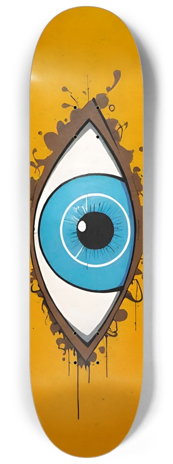 BALZER OG WRECKED EYE DECK 01 8-1/4 Skateboard Deck