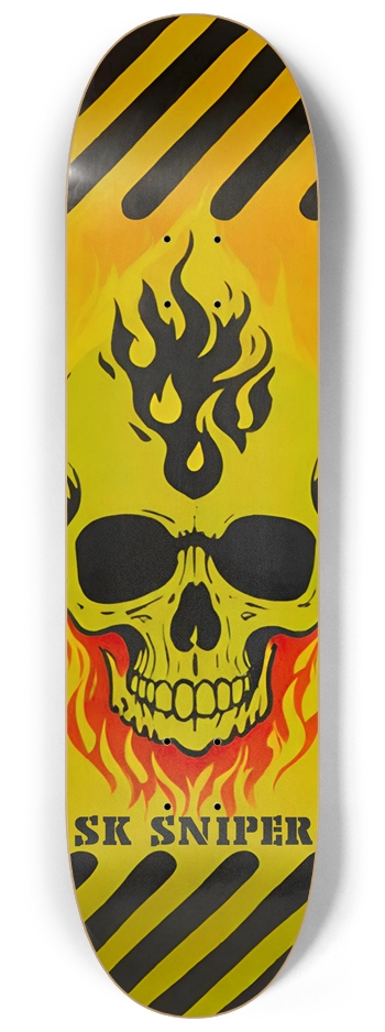 SK SNIPER MERC MIKE DECK 02 8-1/4 Skateboard Deck