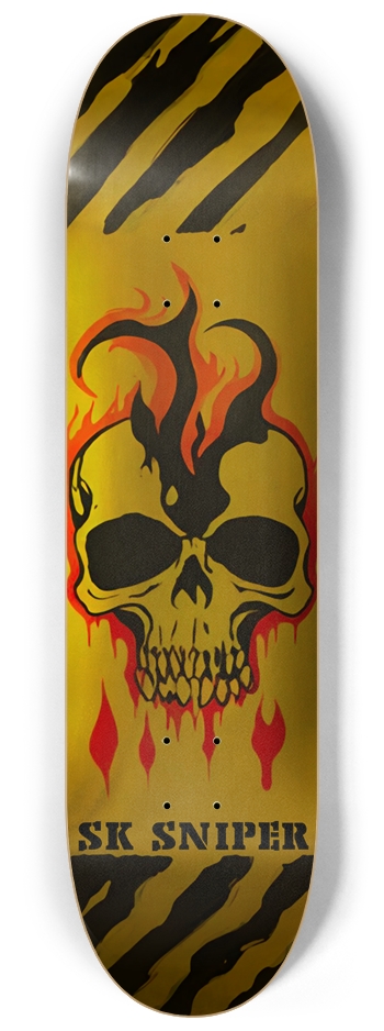 SK SNIPER MERC MIKE DECK 01 8-1/4 Skateboard Deck