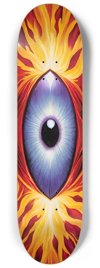 BALZER VIOLET FLAME DECK 01 8-1/4 Skateboard Deck